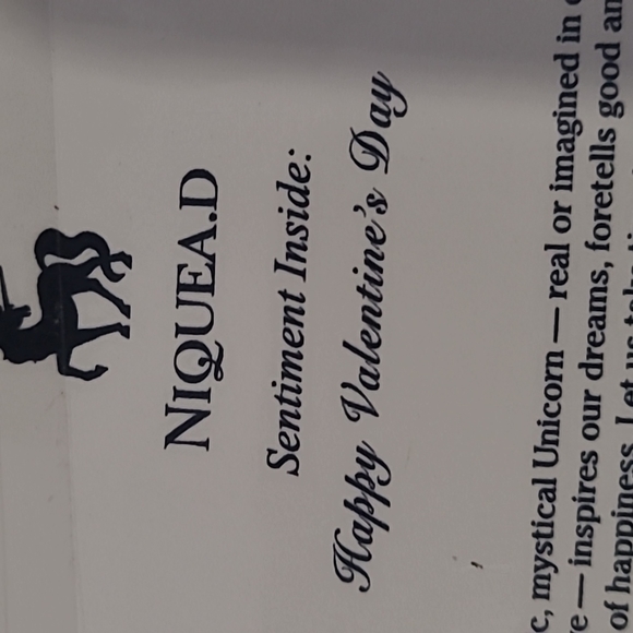 Papyrus x NIQUEA.D Valentine's Day Quilling Card - Picture 3 of 5